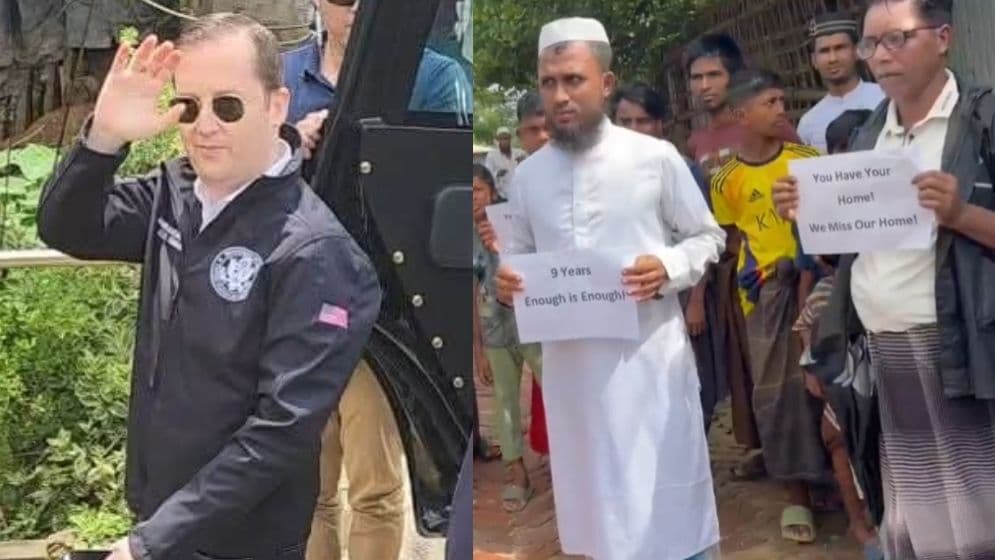 উখিয়ায় ট্রাম্পের বিশেষ দূত, ঘরে ফেরার আকুতি রোহিঙ্গাদের image