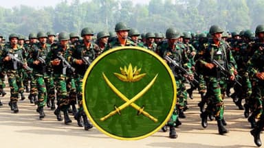 নির্বাচনি উত্তাপে শৃঙ্খলার প্রতীক সেনাবাহিনী image