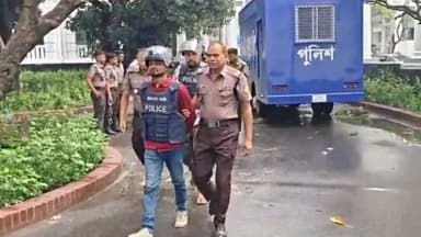 আবু সাঈদ হত্যা: ৬ আসামি ট্রাইব্যুনালে, নিরাপত্তা জোরদার image