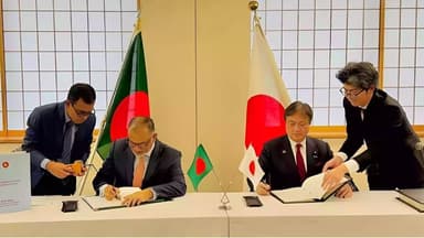 জাপানের সঙ্গে ঐতিহাসিক চুক্তি স্বাক্ষর করল বাংলাদেশ image