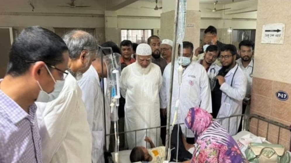 হামের চিকিৎসায় শিশু হাসপাতালের বরাদ্দ যথেষ্ট না: জামায়াত আমির