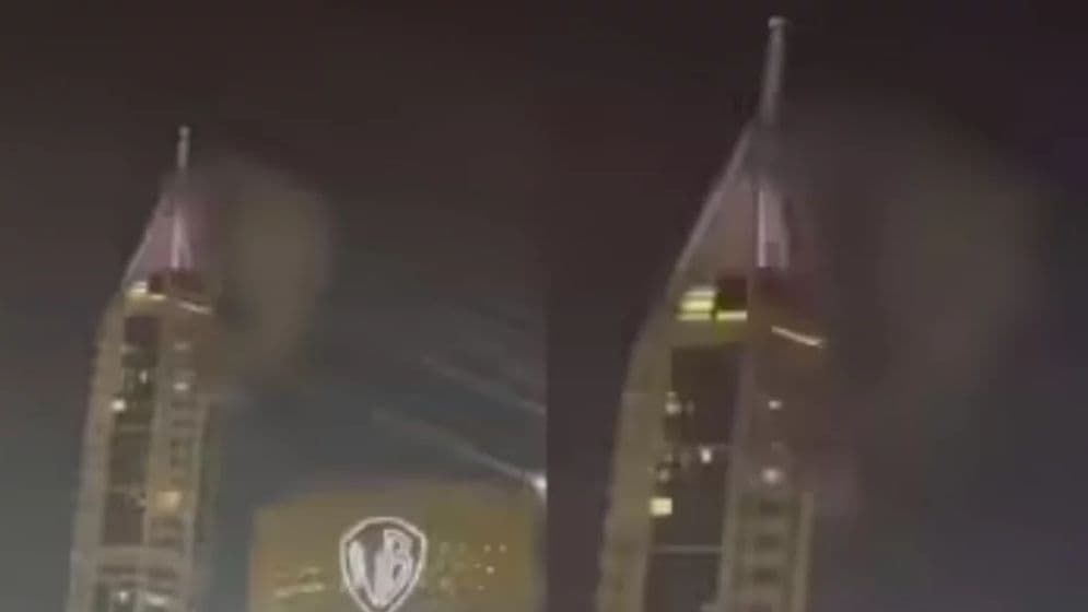 ইরানের হামলায় কেঁপে উঠল দুবাইয়ের মেরিনা