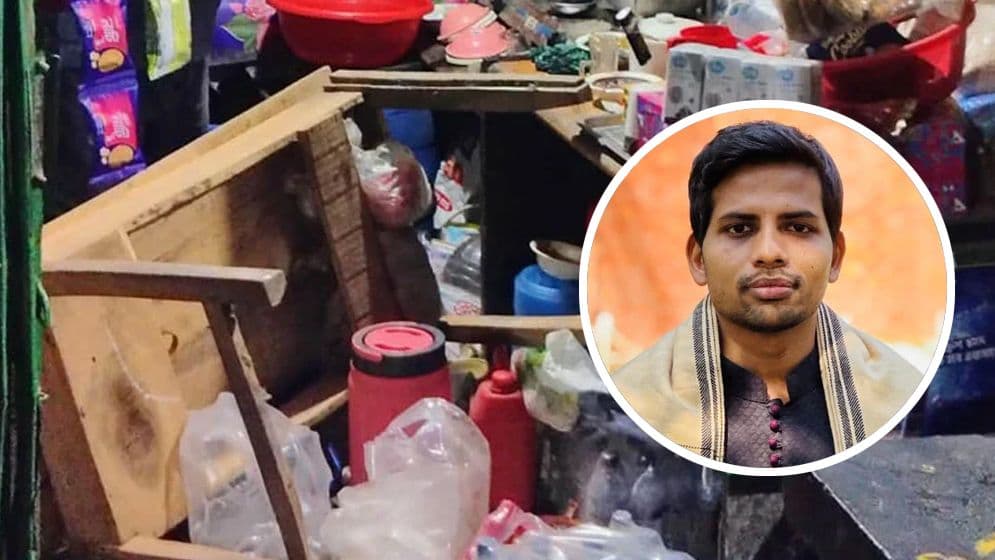 চবিতে দোকান ভাঙচুর করলেন ছাত্রদলের নেতা জালাল