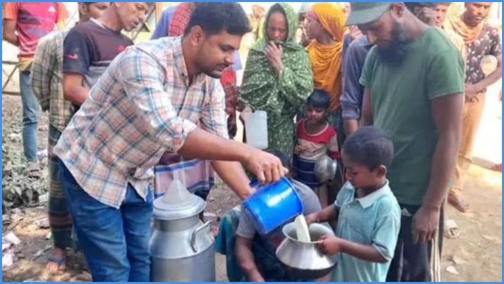 রমজান মাসজুড়ে ১০ টাকা লিটারে দুধ বিক্রি