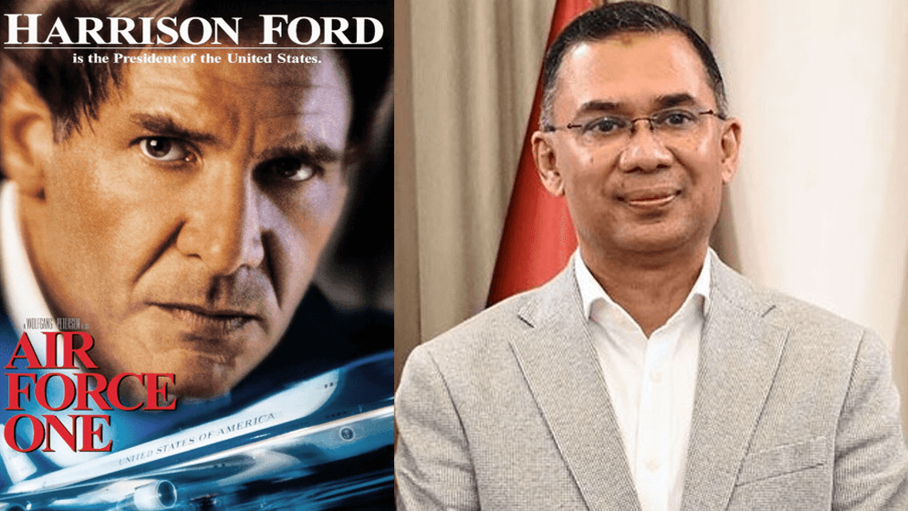 ‘এয়ার ফোর্স ওয়ান’ সিনেমা ৮ বার দেখেছেন তারেক রহমান image