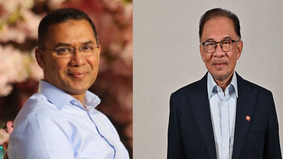 তারেক রহমানকে অভিনন্দন জানিয়ে যা বললেন মালয়েশিয়ার প্রধানমন্ত্রী