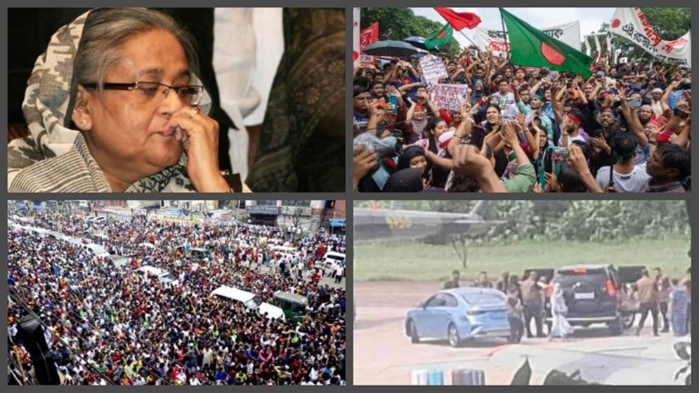 হাসিনার পতনের আগের ৭২ ঘণ্টায় কী ঘটেছিল?