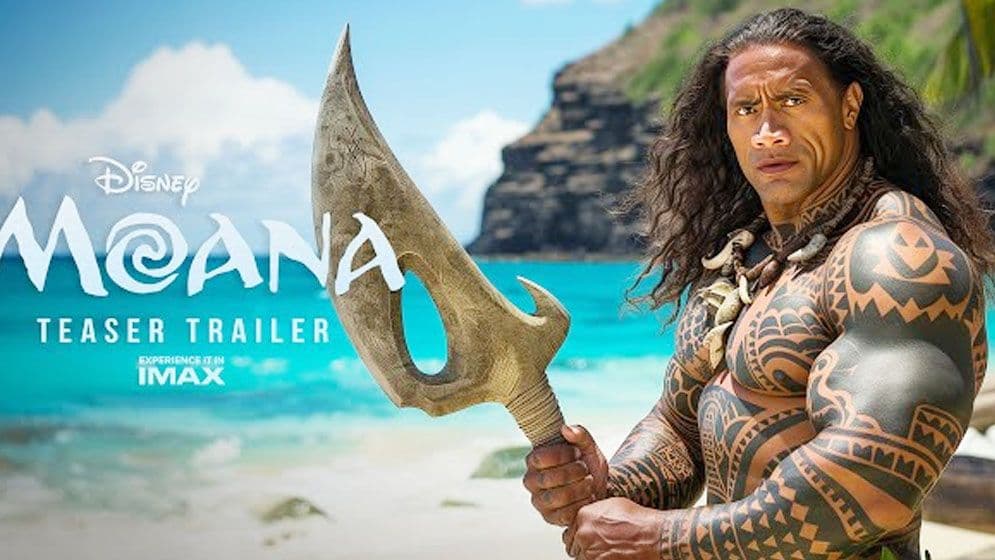 মোয়ানার লাইভ-অ্যাকশনে ‘দ্য রক’, তবে টাক মাথায় নয়